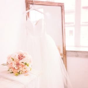 With you in a pure white dress